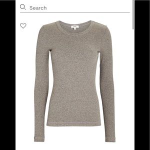 AGOLDE Maya Rib Knit Long Sleeve